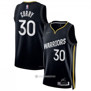 Camiseta Golden State Warriors Stephen Curry #30 Select Series 2022 Negro