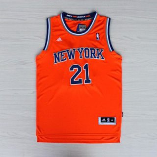 Camiseta Naranja Shumpert New York Knicks Revolution 30