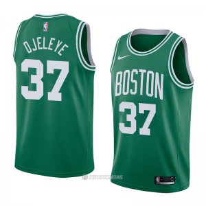 Camiseta Boston Celtics Semi Ojeleye #37 Icon 2018 Verde