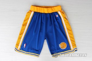 Pantalone Retro Golden State Warriors NBA Azul