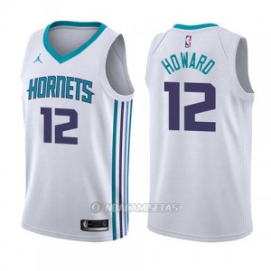 Camiseta Charlotte Hornets Dwight Howard #12 Association 2017-18 Blanco