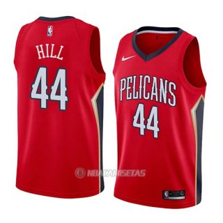 Camiseta New Orleans Pelicans Solomon Hill #44 Statement 2018 Rojo