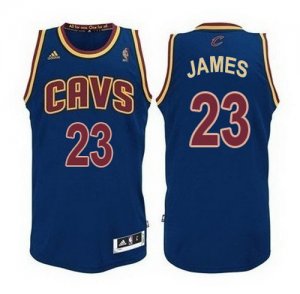 Camiseta Cleveland Cavaliers James #23 Azul