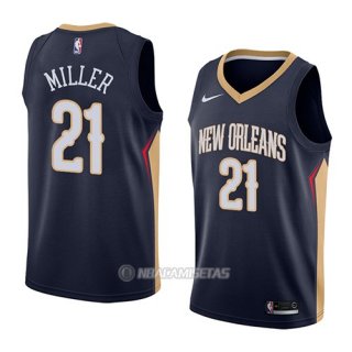 Camiseta New Orleans Pelicans Darius Miller #21 Icon 2018 Azul