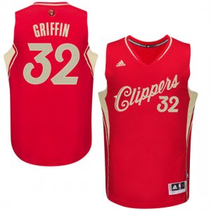 Camiseta Navidad Los Angeles Clippers Griffin #32 Rojo