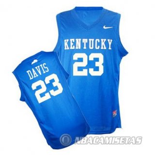 Camiseta NCAA Kentucky Davis Azul #23