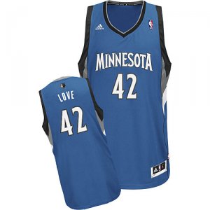 Camiseta Azul Love Minnesota Timberwolves Revolution 30