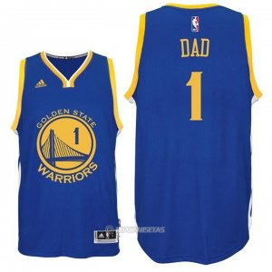 Camiseta Dia del Padre Golden State Warriors Dad #1 Azul
