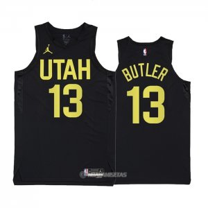 Camiseta Utah Jazz Jared Butler #13 Statement 2022-23 Negro