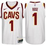 Nike Camiseta Cleveland Cavaliers Rose #1 2017-18 Blanco