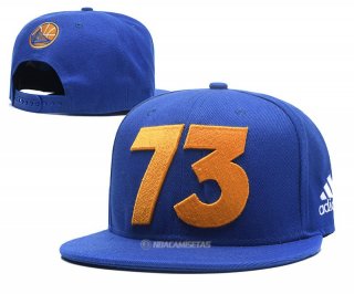 NBA Golden State Warriors Sombrero Azul Naranja