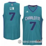 Camiseta Verde Retro Lin Charlotte Hornets