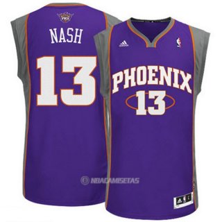 Camiseta Retro Phoenix Suns Nash #13 Purpura