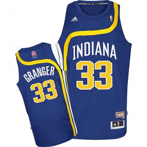 Camiseta ABA de Granger Indiana Pacers #33 Azul