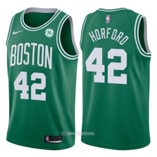 Camiseta Autentico Boston Celtics Horford #42 2017-18 Verde
