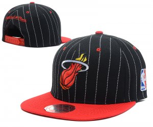NBA Miami Heat Sombrero Negro Rojo 2016