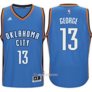 Camiseta Oklahoma City Thunder George #13 Azul