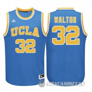 Camiseta NCAA UCLA Walton Azul #32