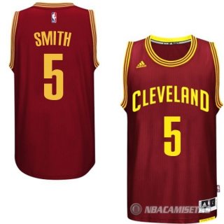 Camiseta Rojo Smith Cleveland Cavaliers #5 Revolution 30