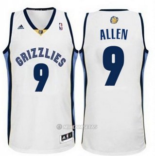 Camiseta Memphis Grizzlies Allens #9 Blanco