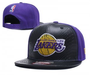 NBA Los Angeles Lakers Sombrero Violeta Negro