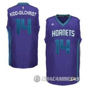 Camiseta Purpura Kidd-Gilchrist Charlotte Hornets