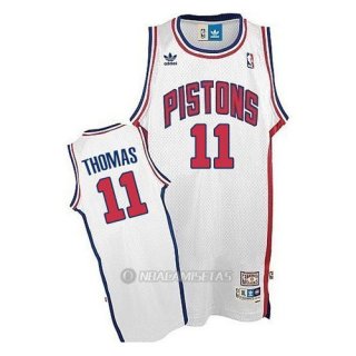 Camiseta Detroit Pistons Thomas #11 Blanco