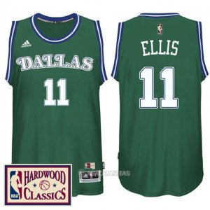 Camiseta Retro Dallas Mavericks Ellis #11 Verde