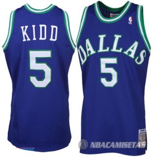 Camiseta Dallas Mavericks Retro Kidd #5