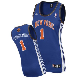 Camiseta Mujer de Stoudemire New York Knicks #1 Azul