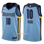 Camiseta Memphis Grizzlies Ivan Rabb #10 Statement 2017-18 Azul