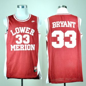 Camiseta Bryant Lower Merion High School #33 Rojo