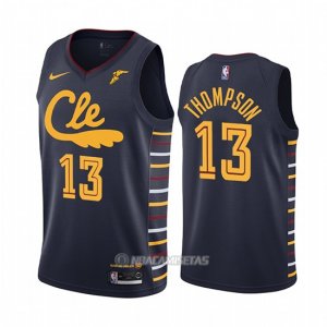 Camiseta Cleveland Cavaliers Tristan Thompson #13 Ciudad Azul