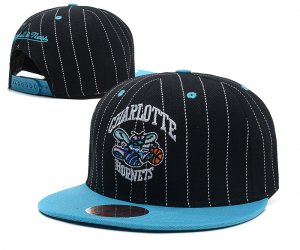 NBA Charlotte Hornets Sombrero Negro Azul 2015