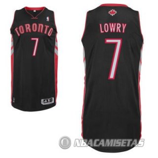 Camiseta Toronto Raptors Lowry #7 Negro
