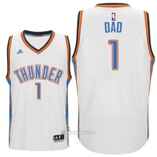 Camiseta Dia del Padre Oklahoma City Thunder Dad #1 Blanco