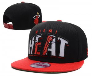 NBA Miami Heat Sombrero Negro Rojo 2007