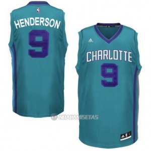 Camiseta Charlotte Hornets Henderson #9 Verde