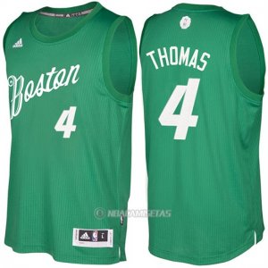 Camiseta Navidad Boston Celtics Isaiah Thomas #4 Veder