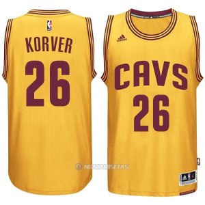 Camiseta Cleveland Cavaliers Korver #26 Amarillo