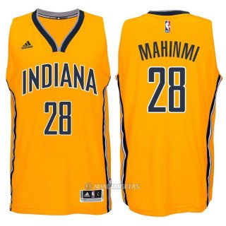 Camiseta Indiana Pacers Mahinmi #28 Amarillo