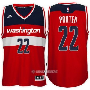 Camiseta Washington Wizards Porter #22 Rojo