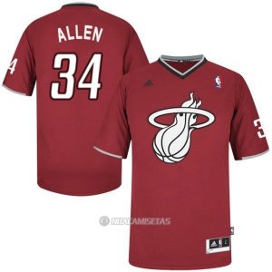 Camiseta Allen Miami Heat #34 Rojo
