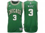 Camiseta Chicago Bulls Wade #3 Verde