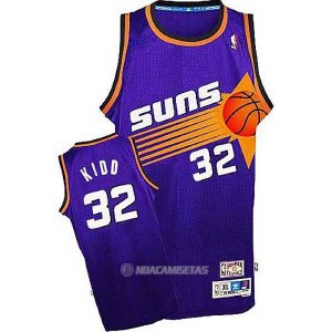 Camiseta Retro Phoenix Suns Kidd #32 Purpura