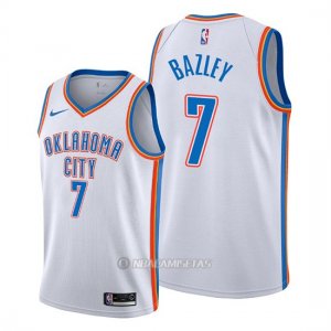 Camiseta Oklahoma City Thunder Darius Bazley #7 Association Blanco