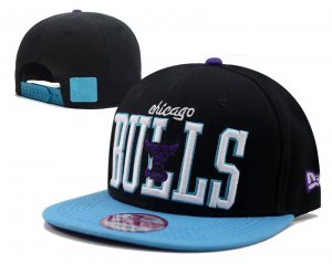 NBA Chicago Bulls Sombrero Negro Azul