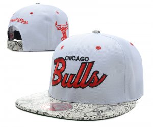 NBA Chicago Bulls Sombrero Blanco Gris