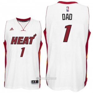 Camiseta Dia del Padre Miami Heat Dad #1 Blanco