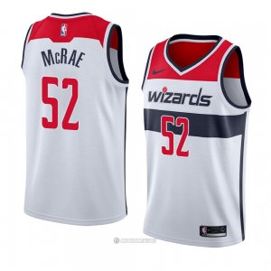 Camiseta Washington Wizards Jordan Mcrae #52 Association 2018 Blanco